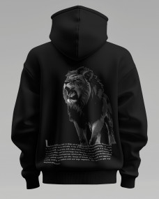 Lion Hoodie – “King Without a Crown”