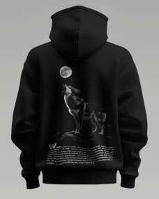 Wolf Hoodie – “Packless but Proud”