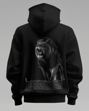 Lion Hoodie – “King Without a Crown”