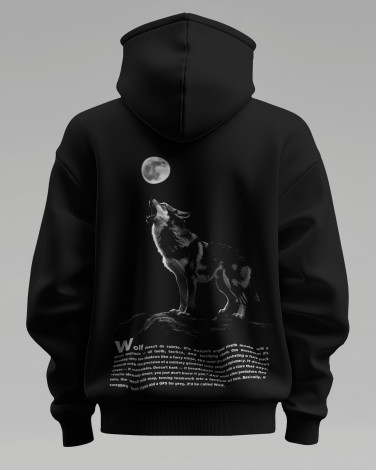Wolf Hoodie – “Packless but Proud”