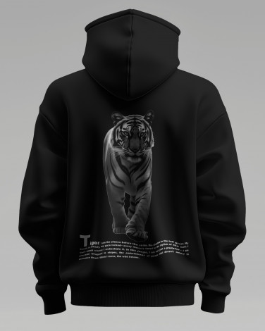Tiger Hoodie – “Stripe and Strike”