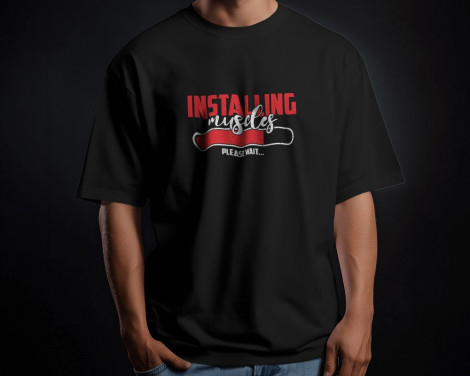 Installing muscles please wait